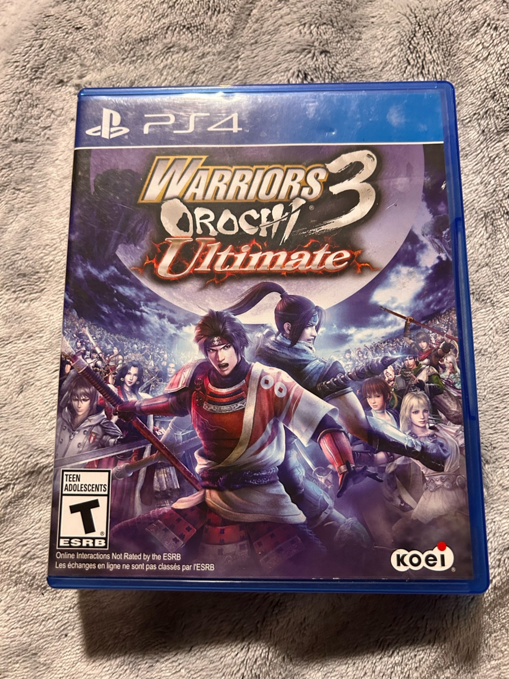 Warriors Orochi 3 Ultimate - Purple Game Case (PlayStation)
